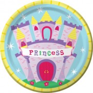 Princess Castle Party Plates